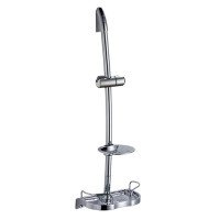Стойка для душа Zerix L106TP с мыльницей (без шланга и лейки) (LL1760)