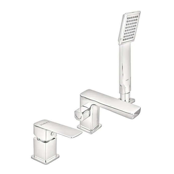 Смеситель для ванны Haiba Kubus 022 (3-hole) (HB3957) Смеситель для ванны Haiba Kubus 022 (3-hole) (HB3957)