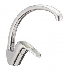 Смеситель для кухни Haiba Magic 011 с серой ручкой (HB0675)