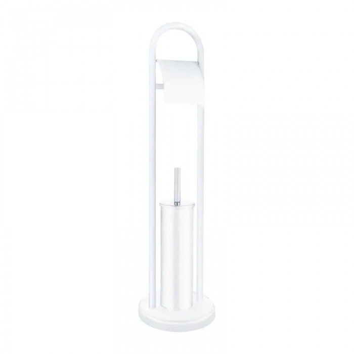 Ершик напольный с бумагодержателем Zerix Kit ME04 White (ZX4643) Ершик напольный с бумагодержателем Zerix Kit ME04 White (ZX4643)