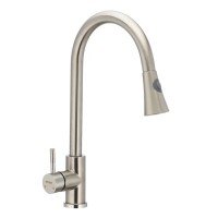Кухонный смеситель с выдвижной лейкой Mixxus SUS 014-B (SS0023) Кухонный смеситель с выдвижной лейкой Mixxus SUS 014-B (SS0023)