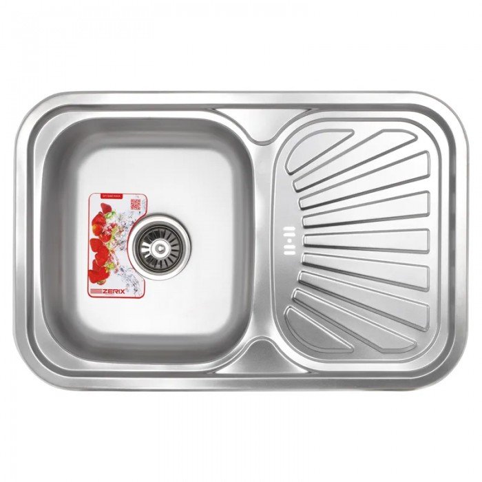 Мойка кухонная Zerix Z7549-08-180MD (micro decor) (ZS0575) Мойка кухонная Zerix Z7549-08-180MD (micro decor) (ZS0575)