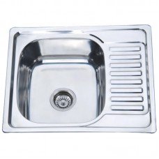 Мойка кухонная Zerix Z5848-08-180MD (micro decor) (ZS0571) Мойка кухонная Zerix Z5848-08-180MD (micro decor) (ZS0571)
