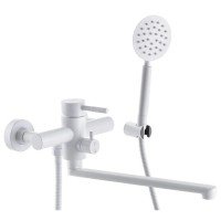 Змішувач для ванни Mixxus SUS-006 (Euro) White з нерж. стали SUS304 (MI5756) Змішувач для ванни Mixxus SUS-006 (Euro) White з нерж. стали SUS304 (MI5756)