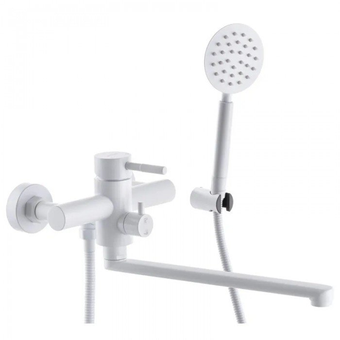 Змішувач для ванни Mixxus SUS-006 (Euro) White з нерж. стали SUS304 (MI5756) Змішувач для ванни Mixxus SUS-006 (Euro) White з нерж. стали SUS304 (MI5756)