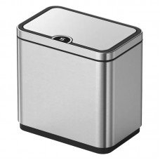 Відро для сміття сенсорне прямокутне Koer TC-020212-02 12 л колір нержавійка (KR5584)