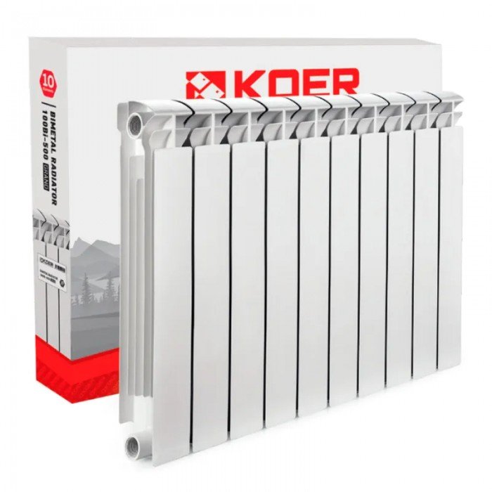 Радіатор KOER 100 Bimetal-500 GRAND (KR5145) / Ціна за 1 секцію Радіатор KOER 100 Bimetal-500 GRAND (KR5145) / Ціна за 1 секцію