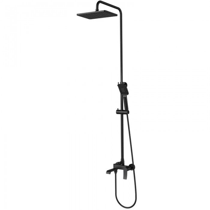 Душова колона зі змішувачем Mixxus Premium DALI 009-J Black (MI6754)