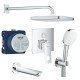 Набір для комплектації вани Grohe Eurocube з Tempesta Cube 250 (UA26417SC0) Набір для комплектації вани Grohe Eurocube з Tempesta Cube 250 (UA26417SC0)