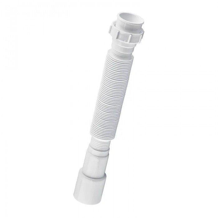 Гофротруба сполучна Zerix GN-01-A з накидною гайкою 1 1/2" (310-650 мм) (ZX5095) Гофротруба сполучна Zerix GN-01-A з накидною гайкою 1 1/2" (310-650 мм) (ZX5095)