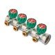 Коллектор вентильный с адаптером Koer KR.1127-4 - 1"x4 - 3/4 Ways (евроконус-плоскость) (KR4948) Коллектор вентильный с адаптером Koer KR.1127-4 - 1"x4 - 3/4 Ways (евроконус-плоскость) (KR4948)