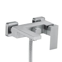 Смеситель для ванной Zerix KUB-008 (Euro) из нерж. стали SUS304 (ZX4852) Смеситель для ванной Zerix KUB-008 (Euro) из нерж. стали SUS304 (ZX4852)
