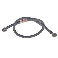 Гибкая подводка Zerix ZHN-02-FM1/2"-120 (нейлоновая оплетка, гайки нерж) (ZX5152)