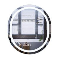 Дзеркало Mixxus Premium ELLIPSE MV05-80x70-Reverse з Led Touch, Anti-fog, димером (3-6,5kK) (MP6643)