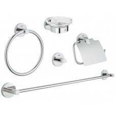 Набор аксессуаров 5 в 1 Grohe Essentials New (40344001) Набор аксессуаров 5 в 1 Grohe Essentials New (40344001)