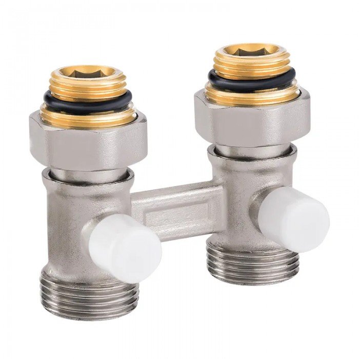 Узел нижнего подключения радиатора прямой 3/4"x1/2" Koer KR.1133 (комплект) (KR3114) Узел нижнего подключения радиатора прямой 3/4"x1/2" Koer KR.1133 (комплект) (KR3114)