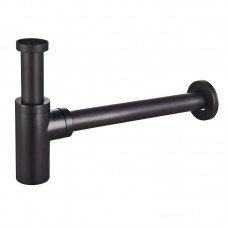 Сифон для раковины Champion SIPHON-02 BLACK без выпуска (под донный клапан) без ревизии (Цвет черны Сифон для раковины Champion SIPHON-02 BLACK без выпуска (под донный клапан) без ревизии (Цвет черны