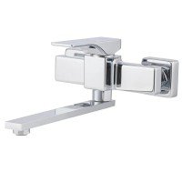 Змішувач для кухні настінний Koer KB-73010-01 (Колір хром) (KR3490)