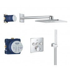 Душевая система скрытого монтажа с термостатом Grohe Grohtherm SmartControl (34804000)