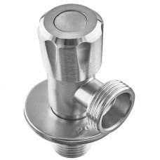 Кран для подключ. сантехприборов Zerix VAL-05-1/2x3/4 с нерж. ст.SUS304 (ZX4801) Кран для подключ. сантехприборов Zerix VAL-05-1/2x3/4 с нерж. ст.SUS304 (ZX4801)