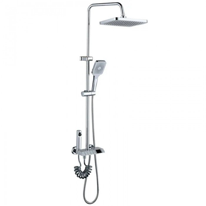 Душова колона зі змішувачем Mixxus Premium NEPTUNE 009-J з кнопкою перемикання,4 режими (MI6832) Душова колона зі змішувачем Mixxus Premium NEPTUNE 009-J з кнопкою перемикання,4 режими (MI6832)