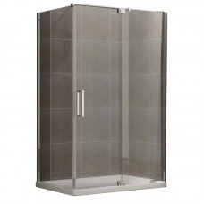 Душевая кабина без поддона Koer SR SC02-100x80x200-TR-01 прозрачное стекло Easy Clean 8мм, хром (KR Душевая кабина без поддона Koer SR SC02-100x80x200-TR-01 прозрачное стекло Easy Clean 8мм, хром (KR