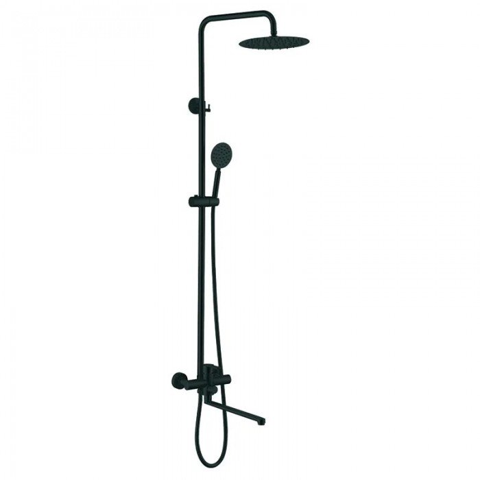 Душова колона із змішувачем Zerix DAX-006-J-35cm Black (нерж. сталь) (ZX4829) Душова колона із змішувачем Zerix DAX-006-J-35cm Black (нерж. сталь) (ZX4829)