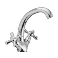 Смеситель для умывальника Haiba Dominox 272 (HB0942) Смеситель для умывальника Haiba Dominox 272 (HB0942)