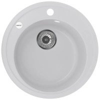 Мойка кухонная Zerix ZS-510R-01 Белая (ZX4531) Мойка кухонная Zerix ZS-510R-01 Белая (ZX4531)