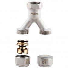 Розділ. вузол (з євроконусами) для підкл. 2-х контурів опалення Koer KR.1150 - 3/4 "x16 Розділ. вузол (з євроконусами) для підкл. 2-х контурів опалення Koer KR.1150 - 3/4 "x16