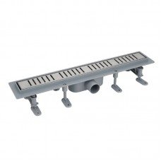 Душевой трап Mixxus Drain-07-50 с пласт. основанием и накладкой из нерж. стали SUS304 70x500мм (MI6