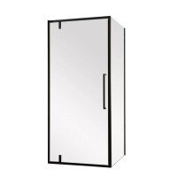 Душевая кабина без поддона Mixxus Premium BEVEL SC01-90x90x195-TR Black прозрачное стекло 6мм (MI68