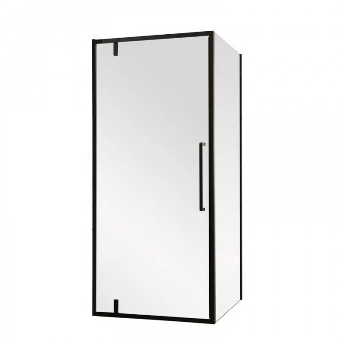 Душевая кабина без поддона Mixxus Premium BEVEL SC01-90x90x195-TR Black прозрачное стекло 6мм (MI68
