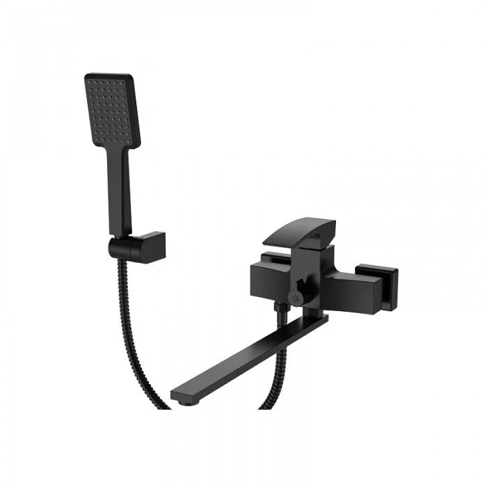 Смеситель для ванны с длинным изливом Koer KB-42007-05 (Цвет черный) (KR3457) Смеситель для ванны с длинным изливом Koer KB-42007-05 (Цвет черный) (KR3457)