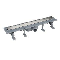 Душовий трап Mixxus DRAIN-06-50 з пластиковою основою і накладкою із нерж. сталі SUS304 70x500мм (MI6522)