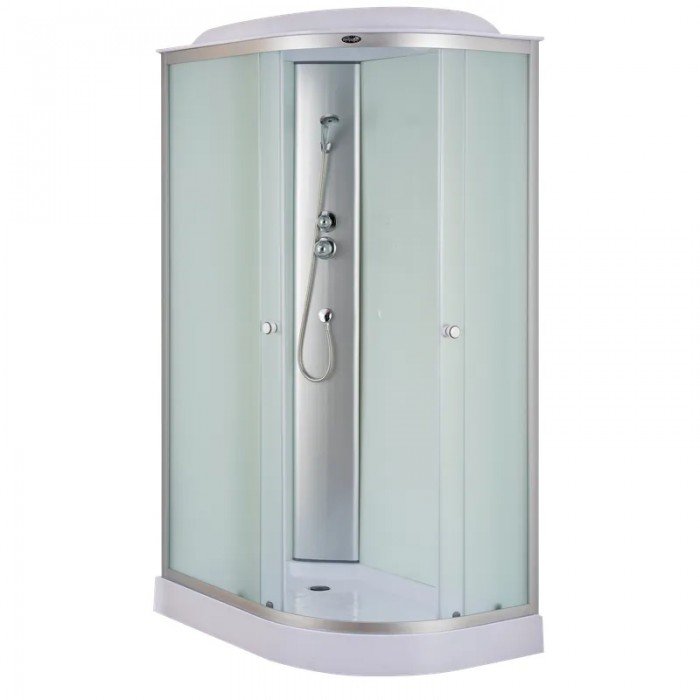 Бокс душевой без гидромассажа Mixxus WAVE SB02-120x80x215-L-FB SATIN с низким поддоном (MI6892) Бокс душевой без гидромассажа Mixxus WAVE SB02-120x80x215-L-FB SATIN с низким поддоном (MI6892)
