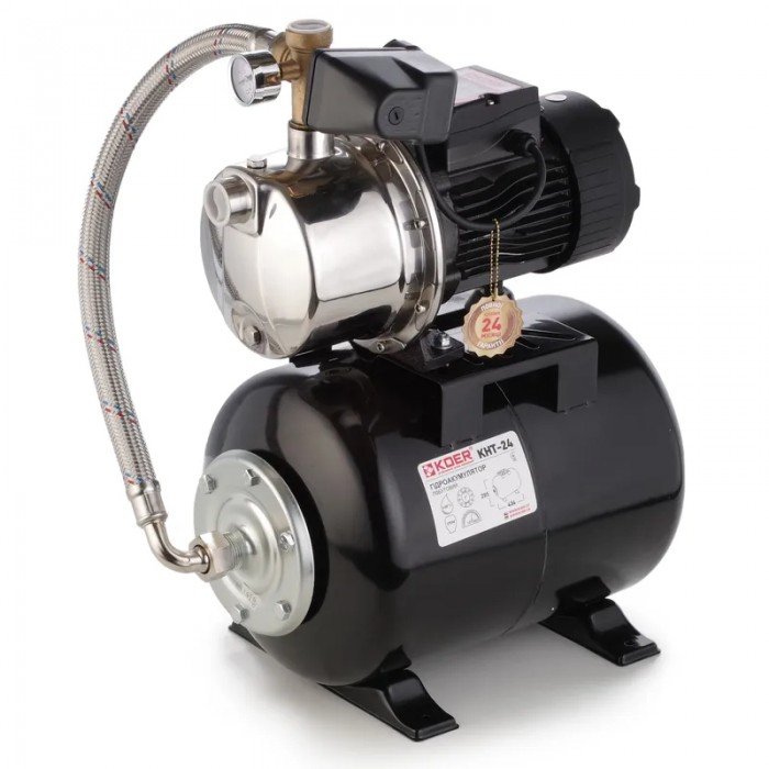 Насосная станция Koer auto JS-800 (с пятерником ) (KP2669)