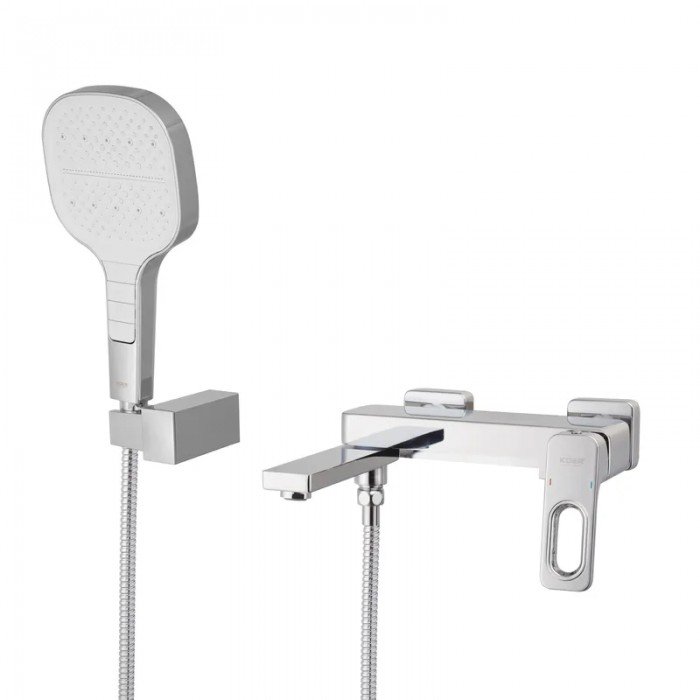Смеситель для ванны Koer KB-41031-01 с коротким изливом (KR5436) Смеситель для ванны Koer KB-41031-01 с коротким изливом (KR5436)