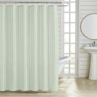 Штора для ванной из полиэстера Zerix SCT-002-180x180 (Цвет бежевый) (ZX4993)