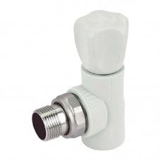 Вентиль радиаторный угловой PPR 20x1/2 (Koer K0167.PRO) (KP0216) Вентиль радиаторный угловой PPR 20x1/2 (Koer K0167.PRO) (KP0216)