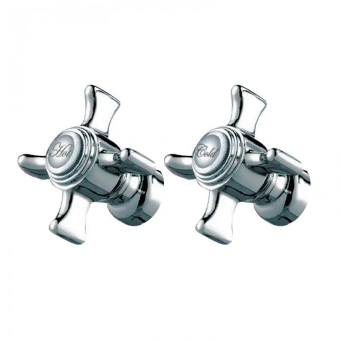 Набор ручек Haiba Zeus Handles SET-02 (без кран-букс, пара) (AC0603) Набор ручек Haiba Zeus Handles SET-02 (без кран-букс, пара) (AC0603)