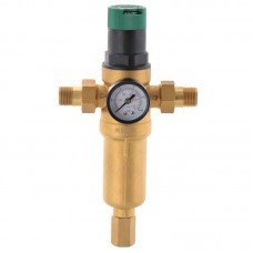 Фільтр самоочисний с редуктором тиску і манометром Koer KR.1249 1/2" ЗР (KR2961)