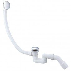 Сифон для ванни Koer BD-03-01 автоматичний (Click-Clack) з переливом, без ревізії (Колір хром) 1 1/2'' (KR5441) Сифон для ванни Koer BD-03-01 автоматичний (Click-Clack) з переливом, без ревізії (Колір хром) 1 1/2'' (KR5441)