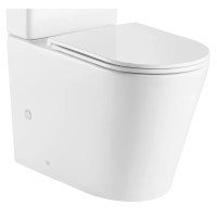 Чаша унітазу-компакту Mixxus Premium Bevel-0402-R Bowl 670х390х880 Rimless без сидіння (MI8354)