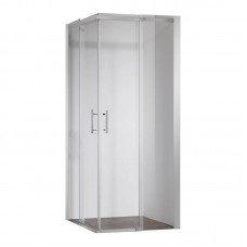 Душевая кабина без поддона Koer SR SC03-100x100x200-TR-01 прозрачное стекло Easy Clean 6мм, хром (K Душевая кабина без поддона Koer SR SC03-100x100x200-TR-01 прозрачное стекло Easy Clean 6мм, хром (K