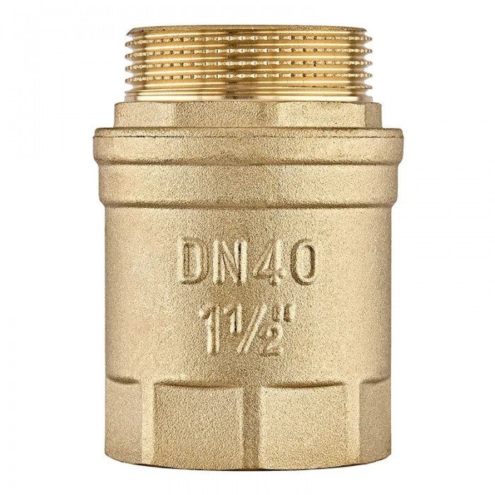 Клапан обратный для байпаса Waterpro WP601-40FM - 1 1/2" латунь, шар EPDM (WP3333)