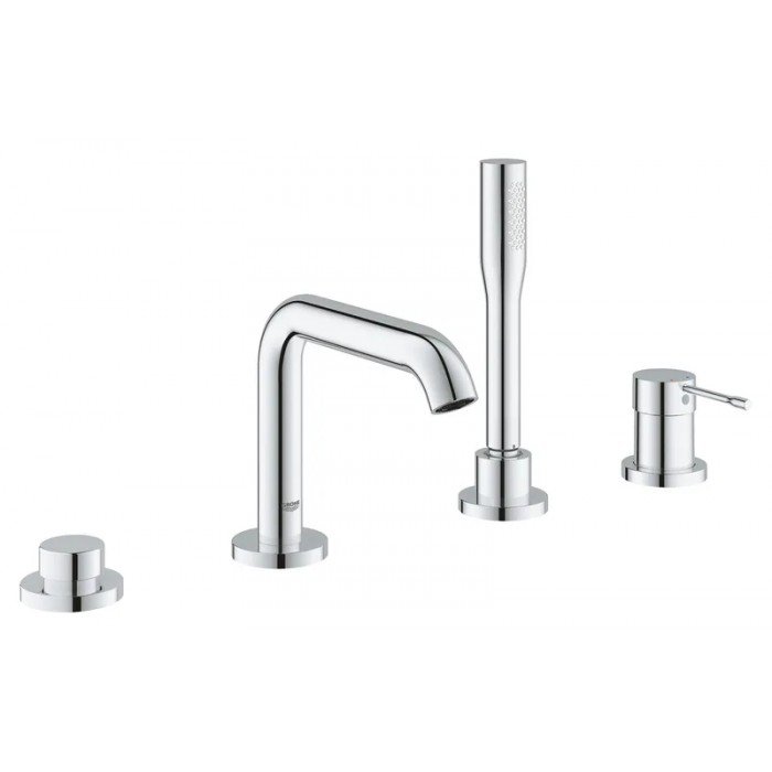 Смеситель на борт ванны на 4 отверстия Grohe Essence New (19578001) Смеситель на борт ванны на 4 отверстия Grohe Essence New (19578001)