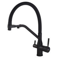 Змішувач для кухні MixxusPremium Gravity 021 BLACK REFL.BLACK (MI6978)