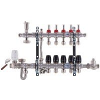 Колектор з вбудованим зміш. вузлом Koer KR.S1011-5 1 "х5 SUS304 і євроконус 3/4-16 (KR2928) Колектор з вбудованим зміш. вузлом Koer KR.S1011-5 1 "х5 SUS304 і євроконус 3/4-16 (KR2928)