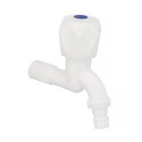 Кран для поливу Plamix Mono-002 білий (PM0018)